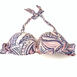 Victorias Secret Bikini Top 36B Bombshell Pink